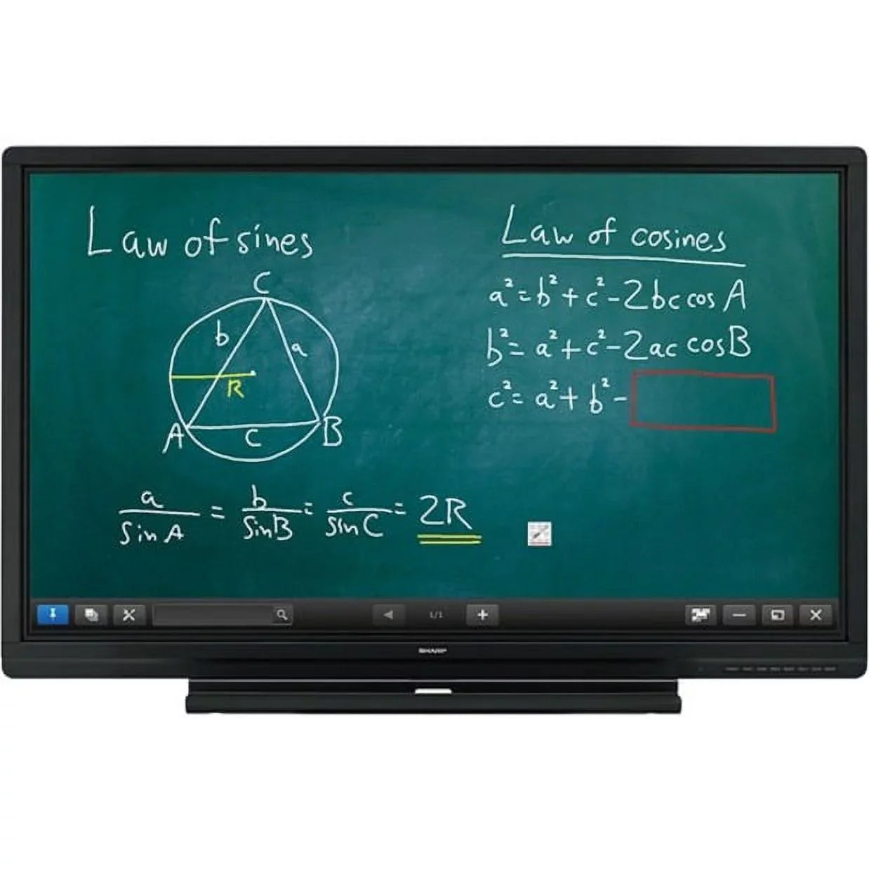 Sharp AQUOS BOARD PNC605B 60" Class LCD Touchscreen Monitor, 16:9, 4 ms