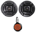 (2) Polk Audio DB402 4" 270w Car/Marine/ATV/Motorcycle Speakers+Speaker