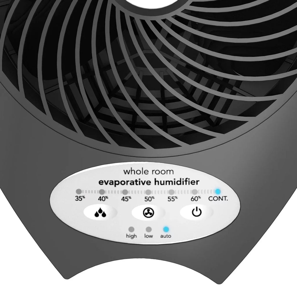 Vornado Evap3 Whole Room Evaporative Humidifier, 700 sq ft Coating Black