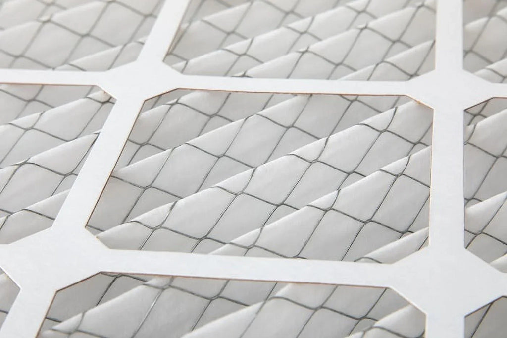 6 Pack of 12x25x1 MERV 13 Pleated Air Filters by Glasfloss. Actual Size: 11-1/2 x 24-1/2 x 7/9