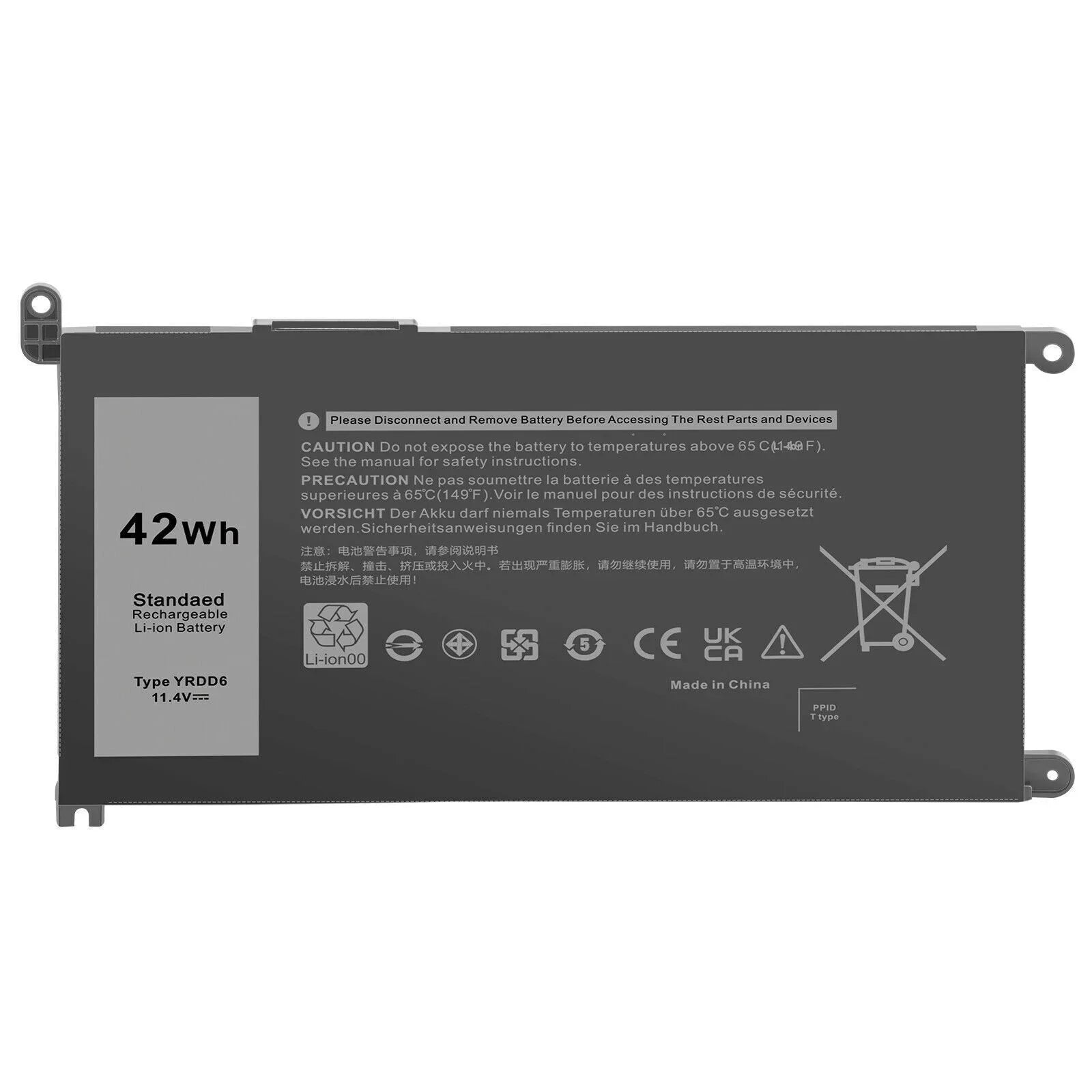 YRDD6 Battery for Dell Vostro 3491 5481 5581,Vostro 5490 5590
