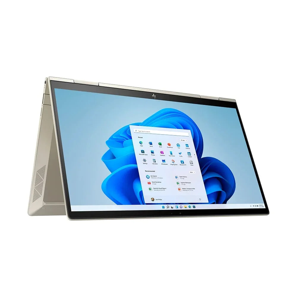 HP 2021 Envy X360 2-in-1 13.3" FHD Touchscreen Laptop, Intel Core i5-1135G7 (Beats i7-1065g7), 8GB RAM, 1TB PCIe SSD, Backlit Keyboard, Iris Xe Graphics, Webcam, Windows 11, Gold, 32GB USB Card