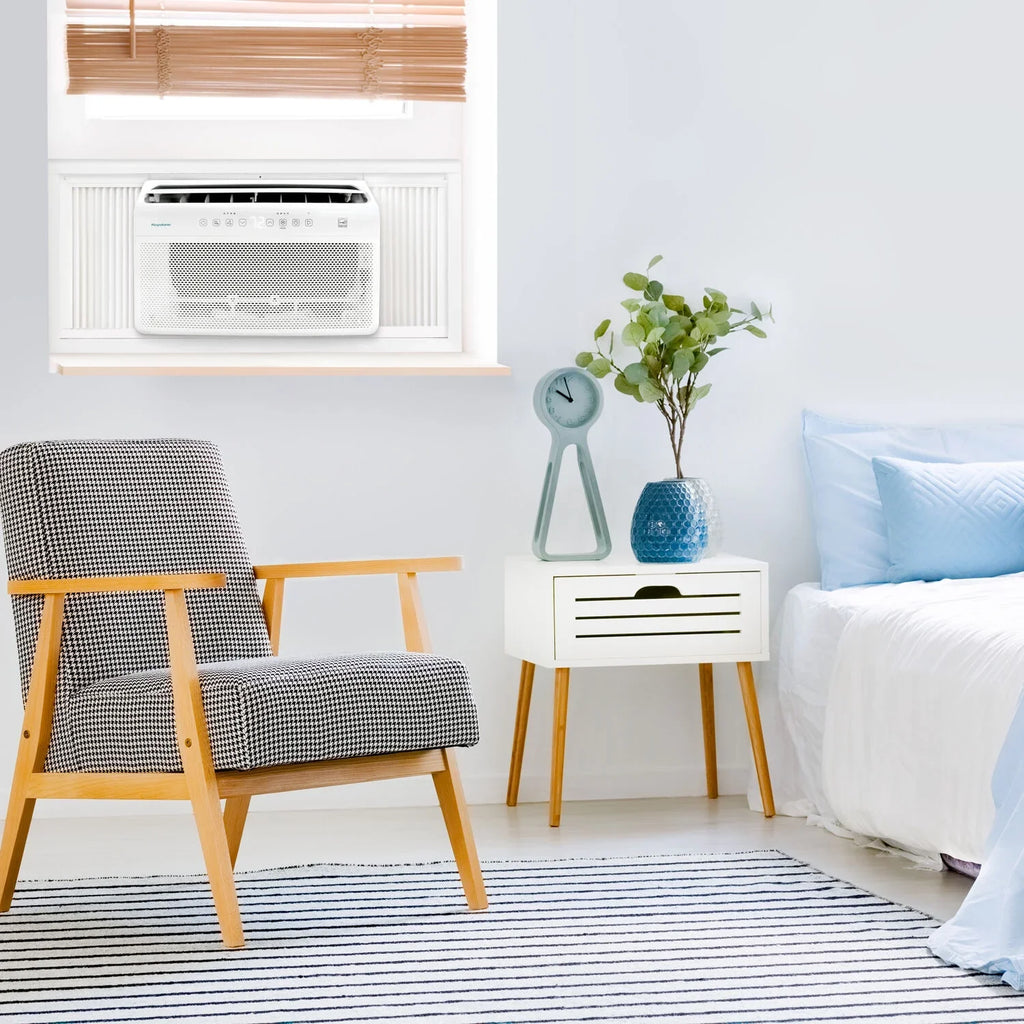 Keystone 8,000 BTU Window Mounted Inverter Air Conditioner with Remote Control