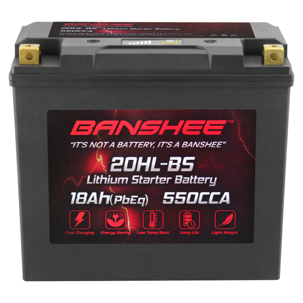 Banshee YTX20L-BS LiFePO4 Motorsports Battery Fitting with Sea-Doo Wake Pro 215 2016 to 2016