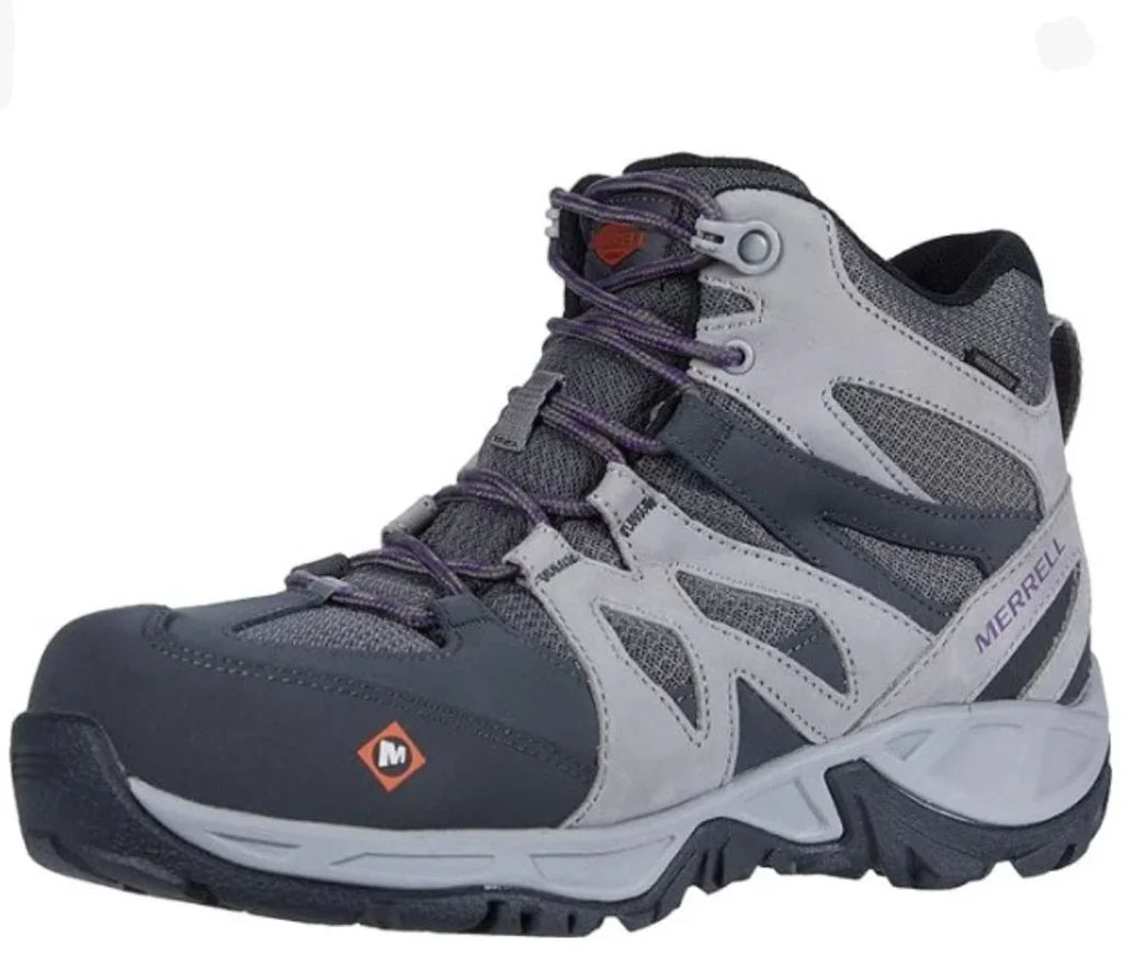 Merrell J099328 Womens Siren Mid Waterproof Work Boots 9D (M) US 9Medium (D, M)