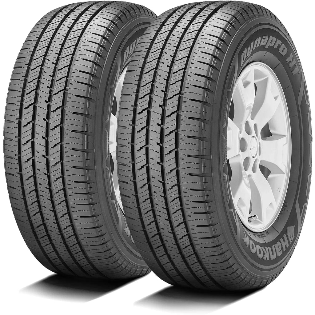 Set of 4 (FOUR) Hankook Dynapro HT LT 245/75R16 120/116S E 10 Ply Light Truck Tires Fits: 2015 Toyota Tacoma TRD Pro, 1995-2002 Chevrolet Tahoe LT
