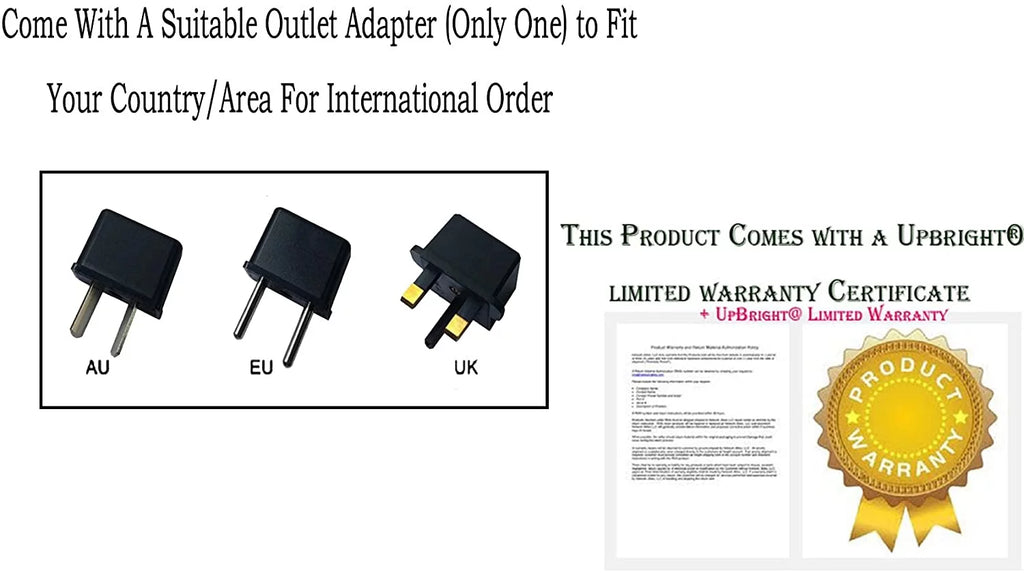 UPBRIGHT Adapter For Lenovo IdeaPad 100 15 100-15IBY 80MJ00CKGE 80MJ00DJUK 80MJ00AEUS 15.6" Notebook Wall Home Power Supply Cord Cable PS Battery Charger
