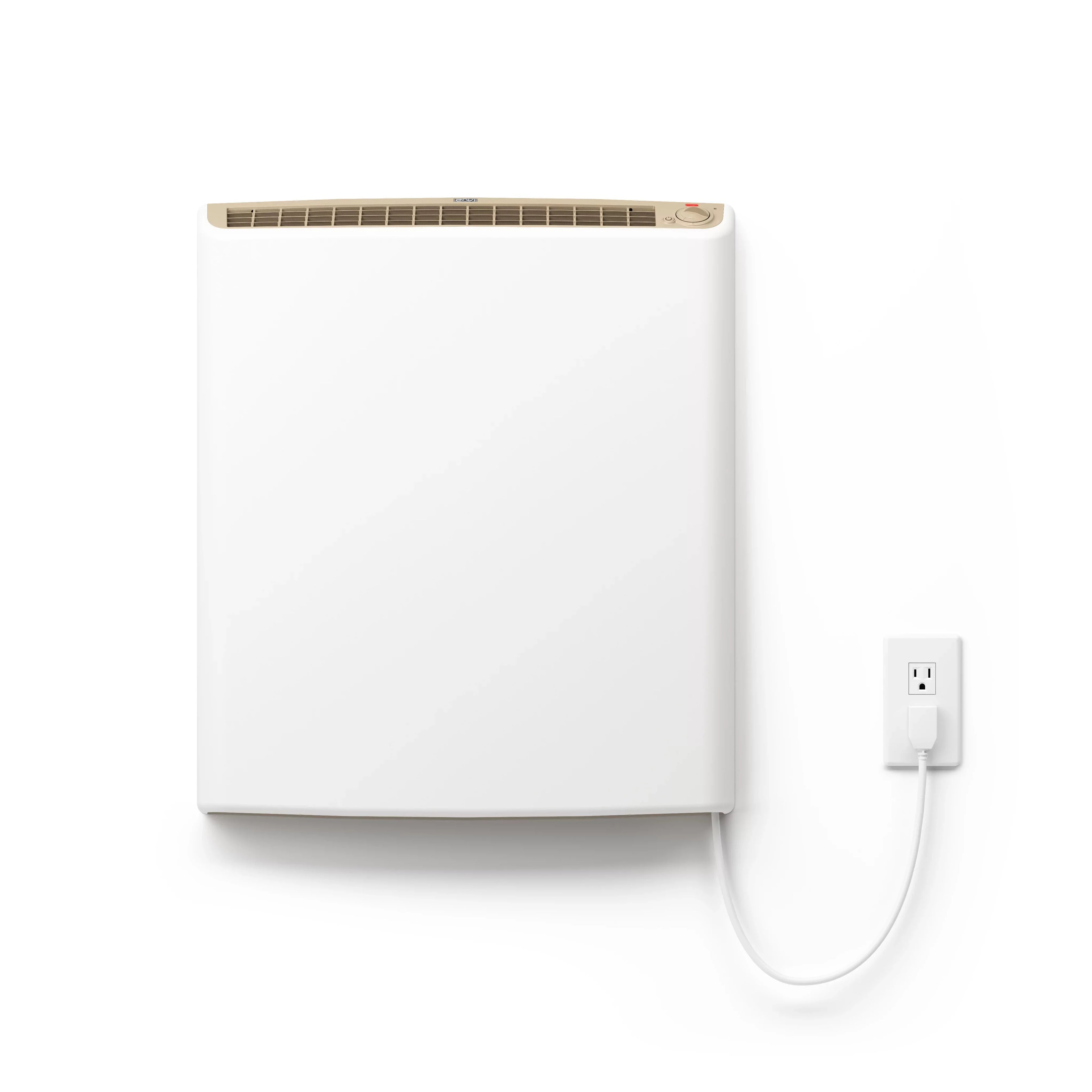 Envi Plug-in Electric Panel Wall Heater for Home, Energy Efficient, Child Safe, Quiet, Top-notch for Bedrooms, Bathrooms, Office, Kitchen, Garage, Tip-Over Protection, Comfort-Level Adjustable Thermostat