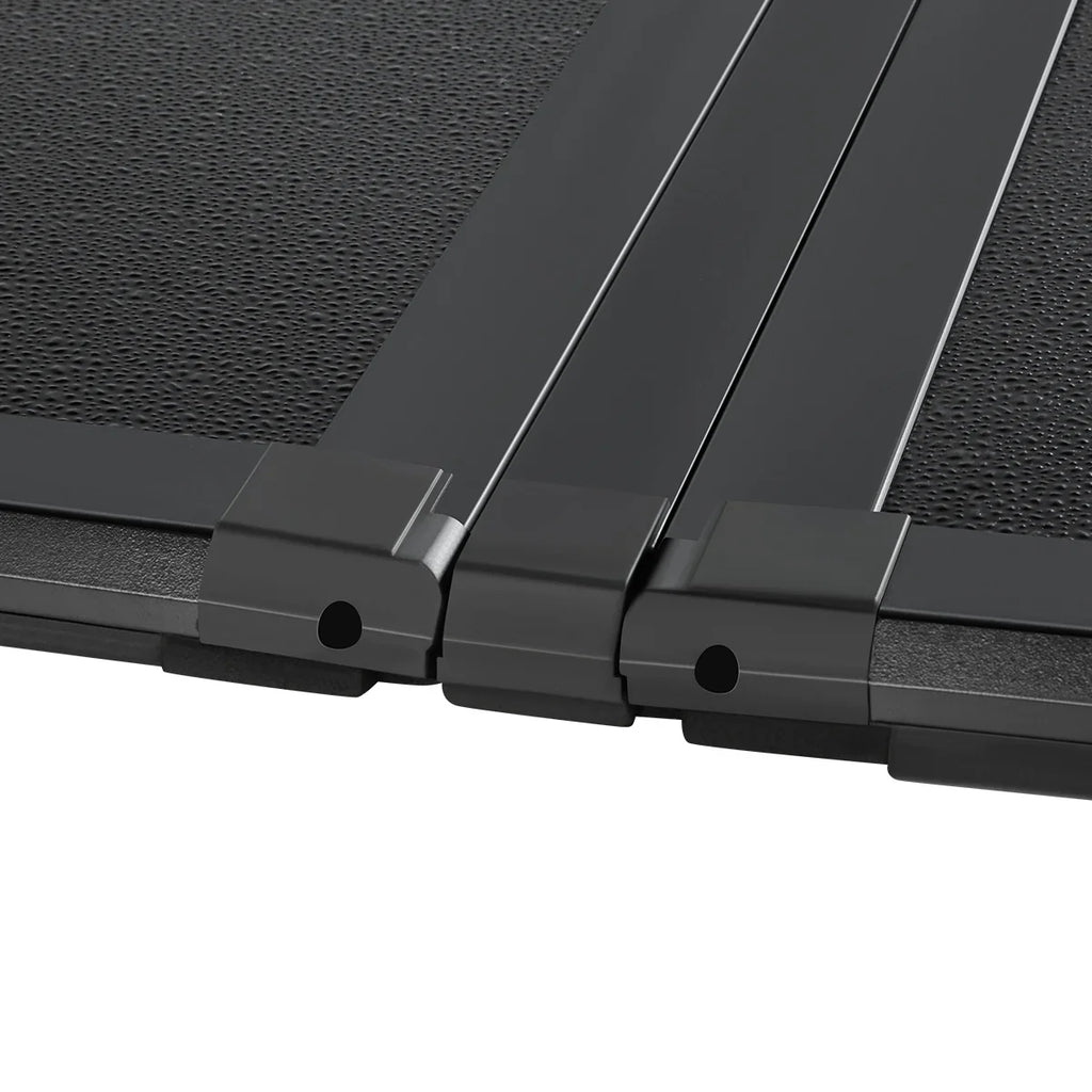 Auto Drive Hard Tri Fold Truck Bed Tonneau Coating Fits 09-18 Ram 1500 / 19-22 Ram 1500 Classic / 10-16 Dodge Ram 2500 3500 5.7Ft Short Beds