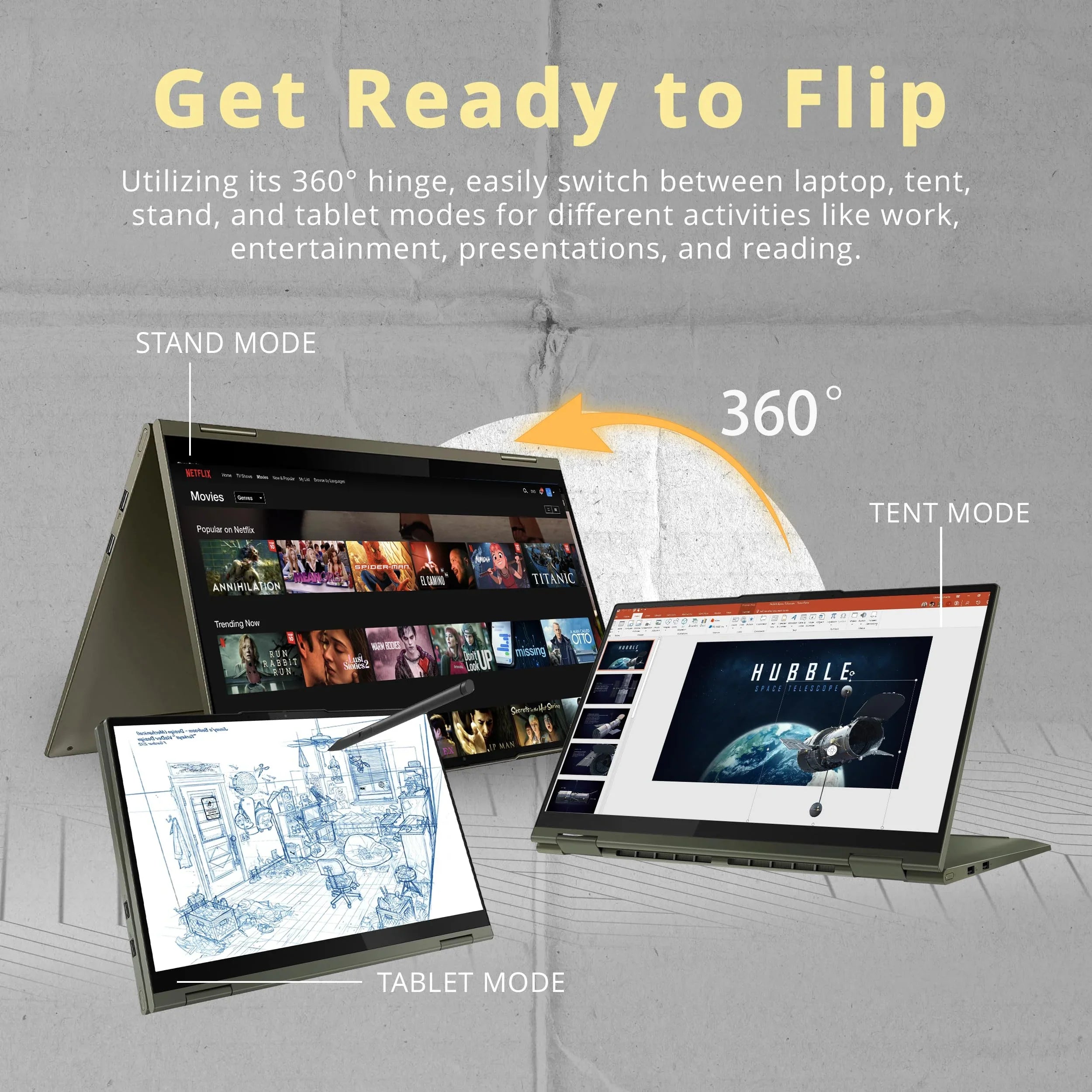 LENOVO Yoga 7i 2-in-1 360° 15.6" Touch Screen Laptop, Intel Evo Platform Core i7 1165G7, 12GB RAM, 1TB PCIe SSD, Intel Iris Xe Graphics, Backlit Keyboard, Win 11, Dark Moss, 32GB USB Card