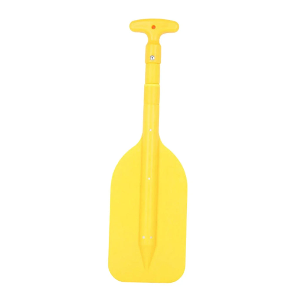 BAOSITY Canoeing Paddle Flexible Long-lasting Beginners Float Craft Paddle Watercraft Oars for Canoe Outdoor Activities Sports Kayaking Yellow