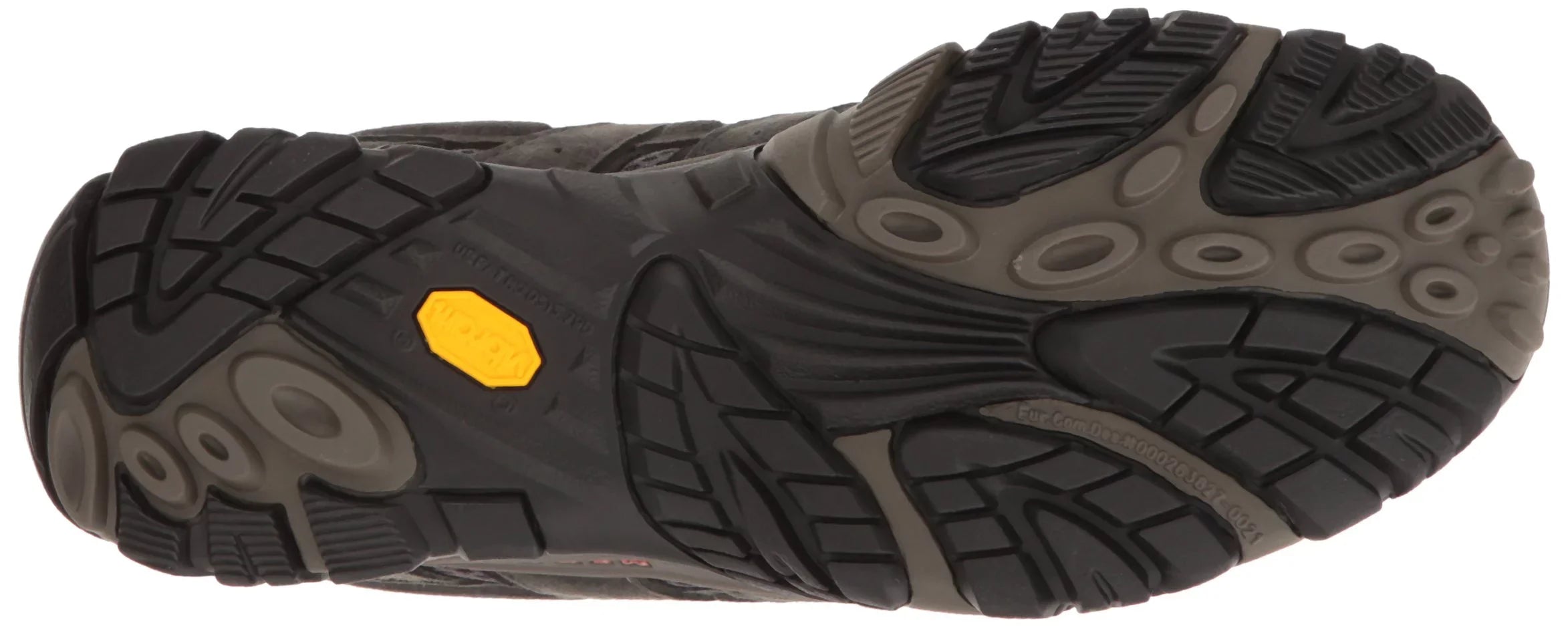 Merrell Men's Moab Beluga Hiking Boot Soft Toe Grey 7 D(M) US