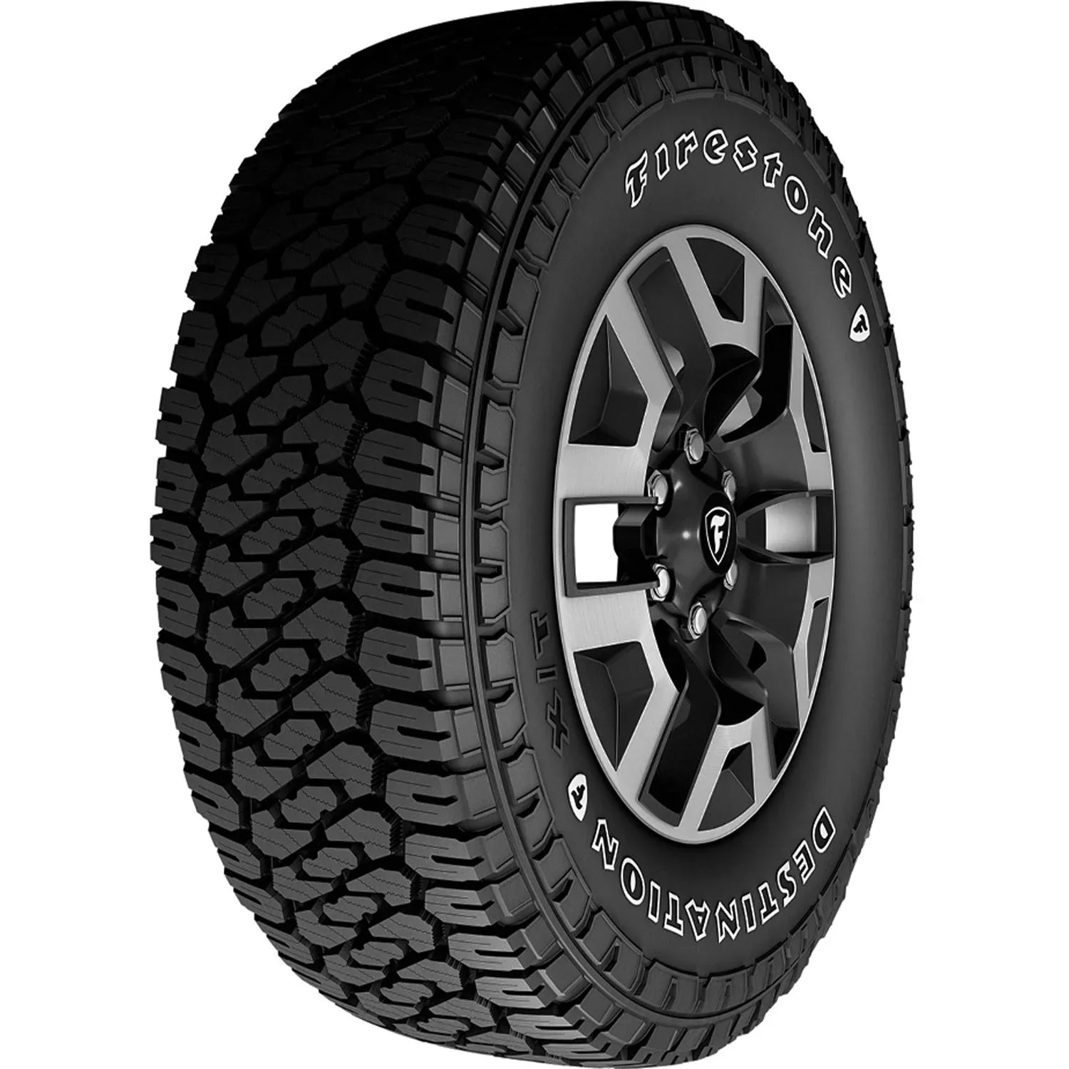 Firestone Destination X/T All Terrain LT245/75R16 120/116S E Light Truck Tire Fits: 2015 Toyota Tacoma TRD Pro, 1995-2002 Chevrolet Tahoe LT