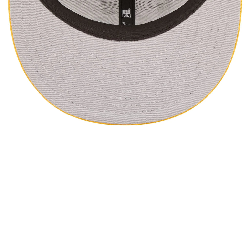 Men's New Era White/Purple LSU Tigers Retro Sport 9FIFTY Snapback Hat - OSFA