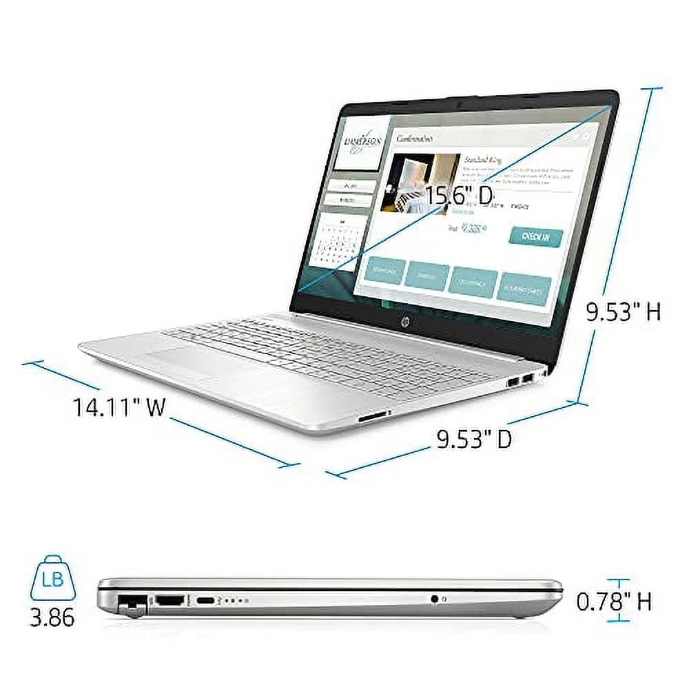 2022 HP High Performance Business Laptop - 15.6" FHD IPS 250nit LCD - Intel i5-1135G7 Quad-Core w/ Iris Xe Graphics - 20GB DDR4 - 1TB NVMe SSD - RJ45 LAN -Backlit Keyboard -Win 11 Pro w/32GB USB