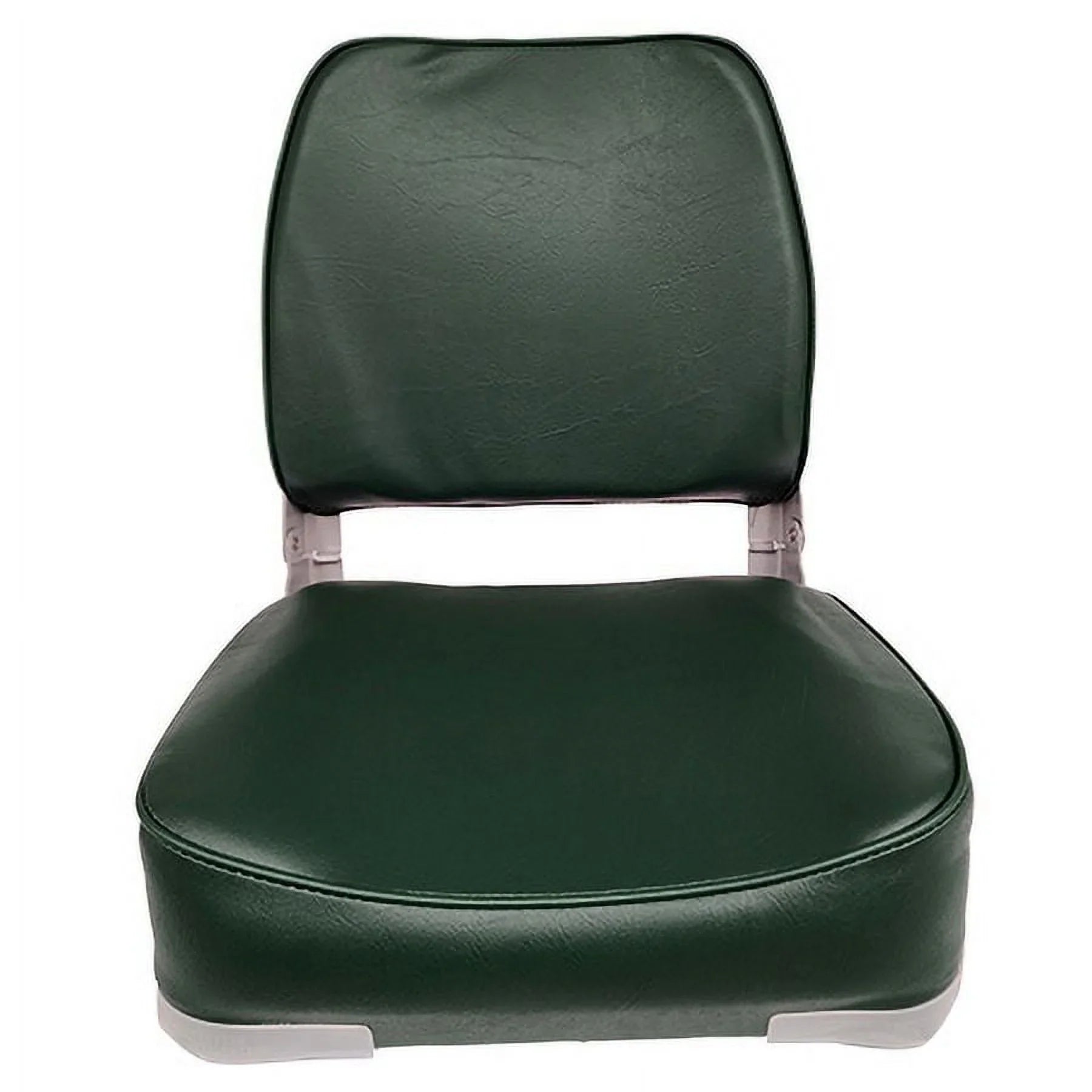Vessel Seat Low Back Fold Down Marine Craft Bass Fishing Pontoon 1003-AP GREEN