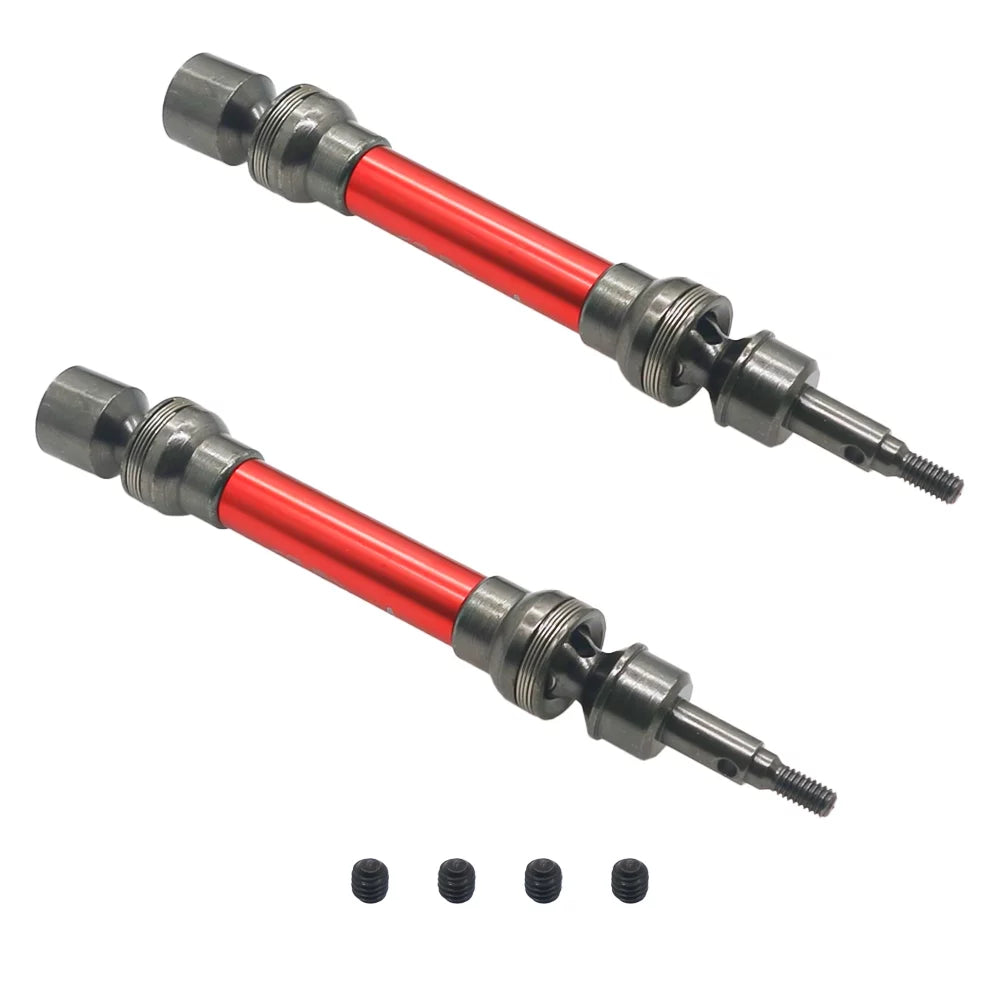 RCAWD ARAC4041 For 1/10 Arrma GRANITE SENTON Vorteks 3S BLX 550 MEGA Drive Shaft Alloy 2pcs