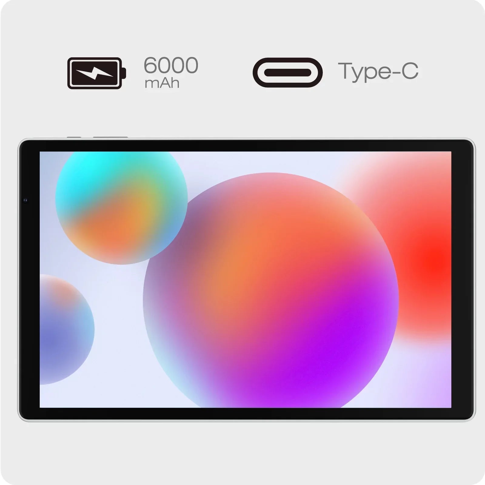 Plimpton PlimPad P3 10" Tablet, Android 11 Learn Tablet, 3GB RAM 32GB Storage, 1280x800, WiFi 6, Metal Casing - Gray