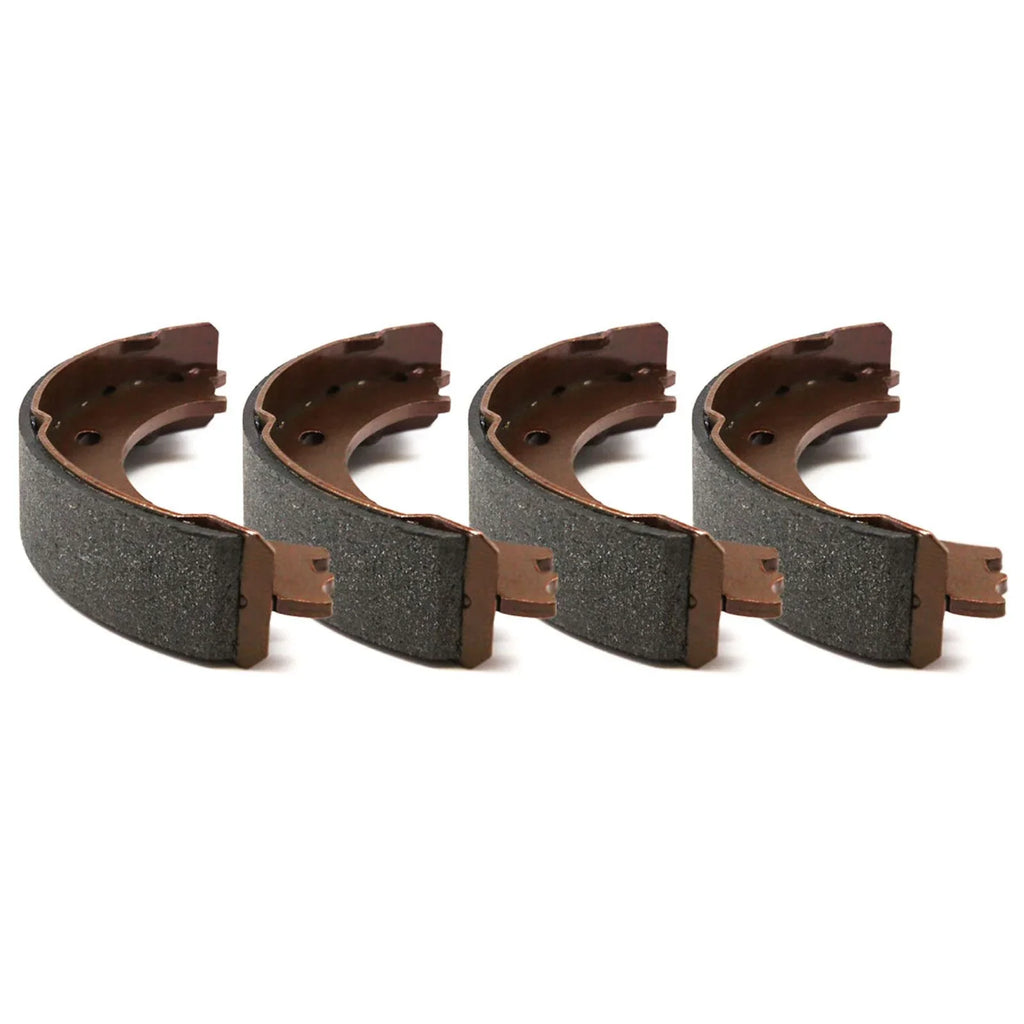 Rear Dynamic Friction Company True-Arc Brake Shoes 1902-0930-00 For 2007-2013 Porsche 911, 2008-2012 Porsche Boxster, 2009-2012 Porsche Cayman