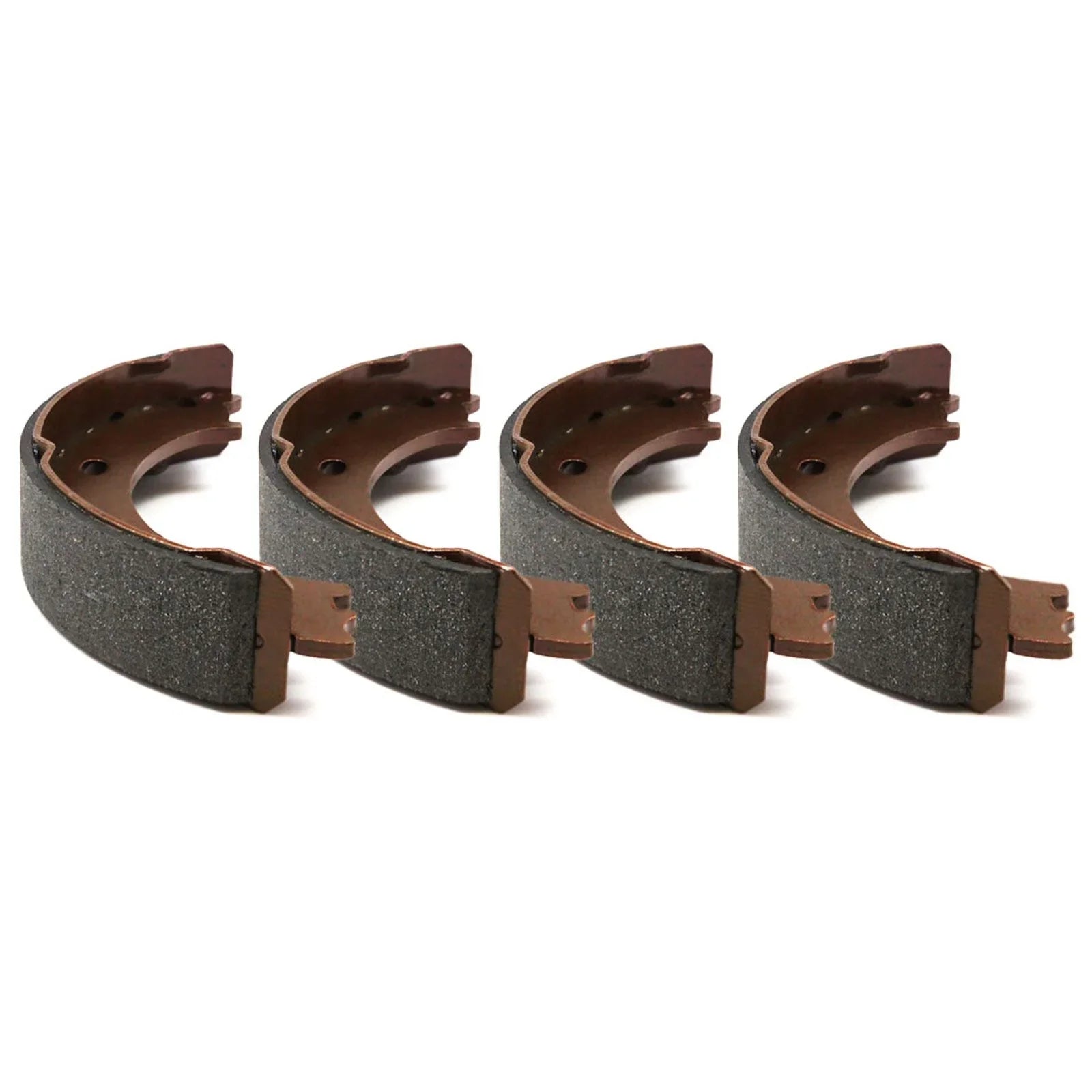 Rear Dynamic Friction Company True-Arc Brake Shoes 1902-0930-00 For 2007-2013 Porsche 911, 2008-2012 Porsche Boxster, 2009-2012 Porsche Cayman