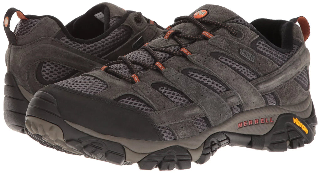 Merrell Men's Moab Beluga Hiking Boot Soft Toe Grey 7 D(M) US