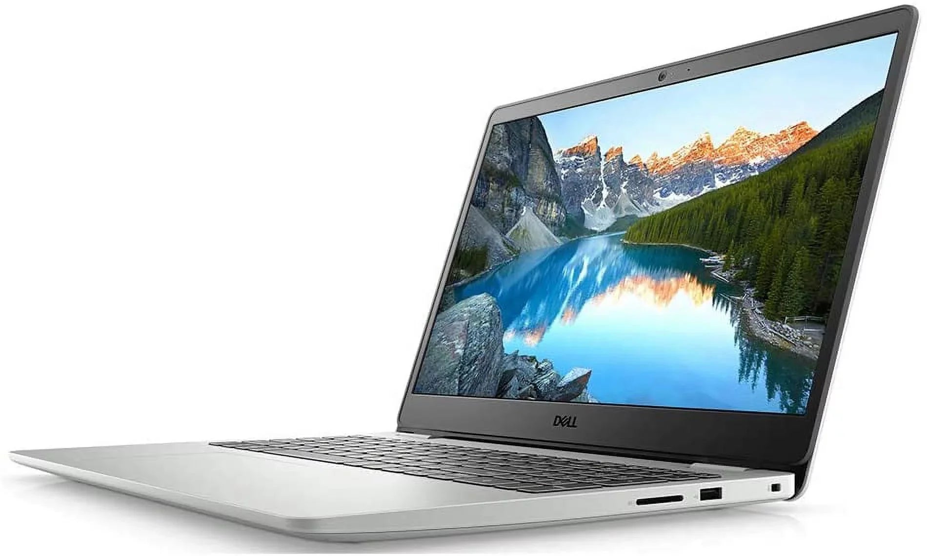 2021 Dell Inspiron 15 3505 15.6" FHD Laptop Computer, AMD Ryzen 5-3450U Processor, 32GB RAM, 1TB SSD, AMD Radeon Vega 8 Graphics, Webcam, HDMI, Bluetooth, Windows 10, White, with NSSDC Mousepad