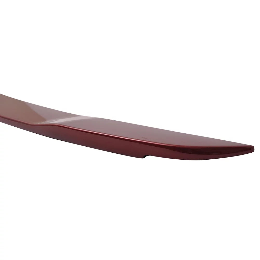 Ikon Motorsports Matching with 15-23 Ford Mustang GT Style Trunk Spoiler Painted Ruby Red # RR - ABS