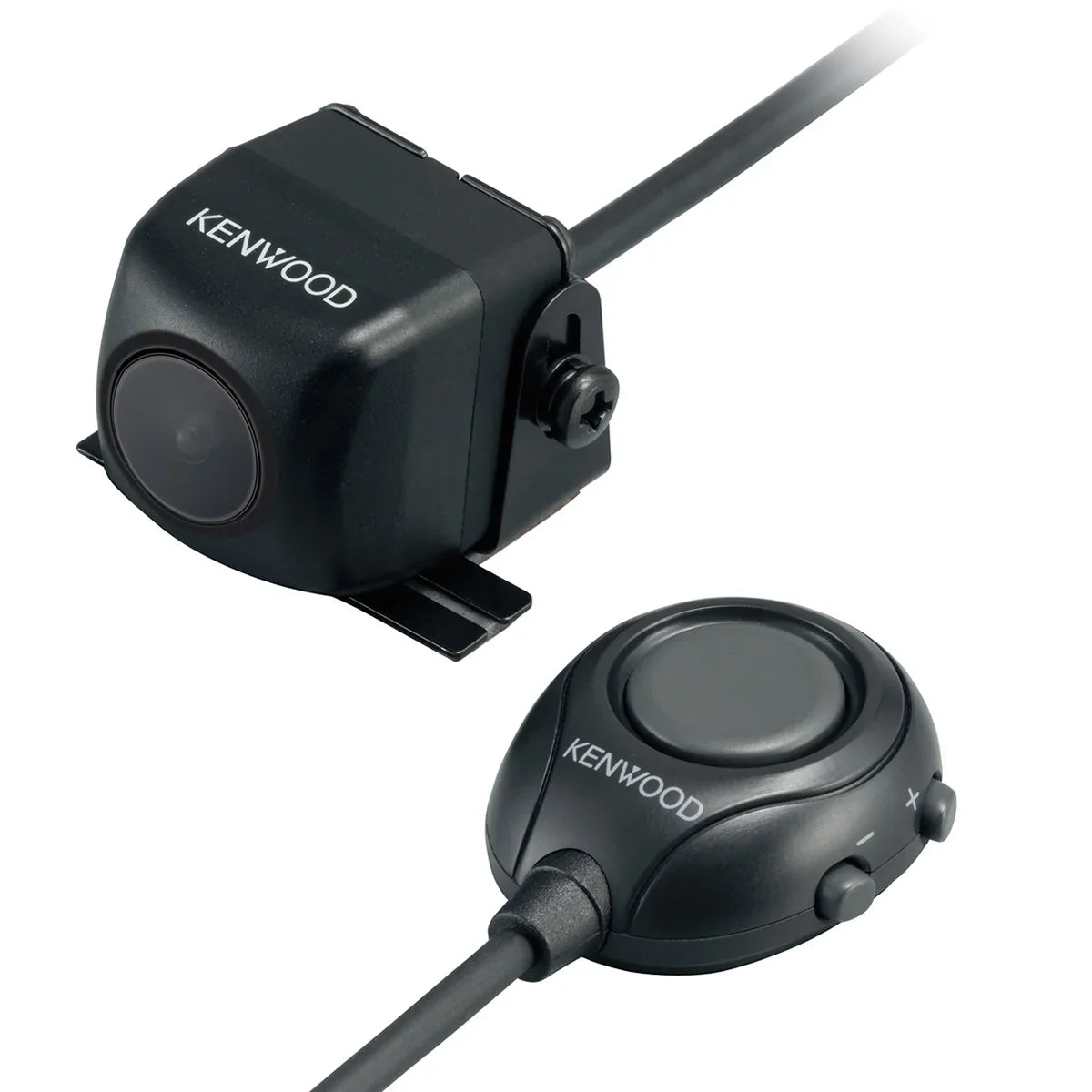 Kenwood CMOS-320LP Front or Rear View Camera with License Plate Mounting Kit & Camera Switch Unit