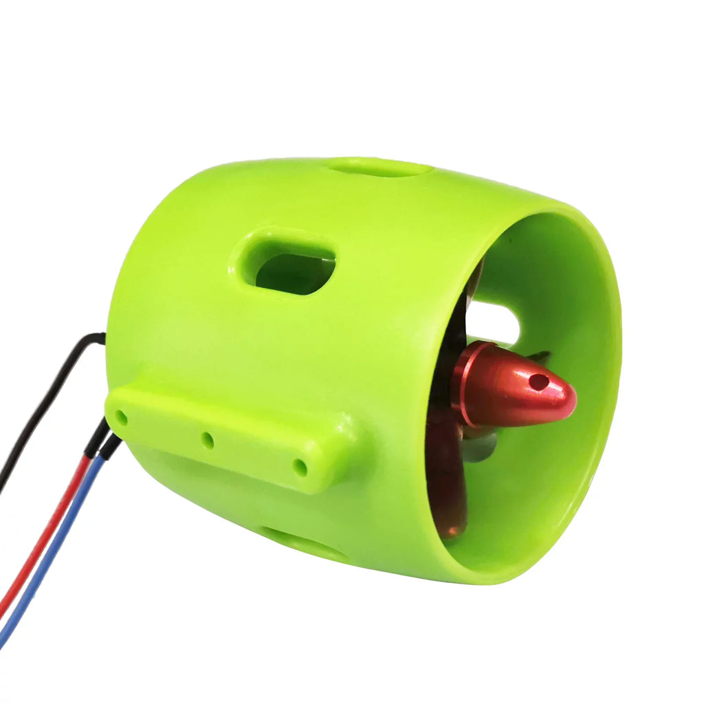 OWSOO 1000KV Underwater Brushless Motor Clockwise with with 4-Blade Propellers 12-24V Waterproof Electric Motor Drive Engine for Bait Craft Nest Ship