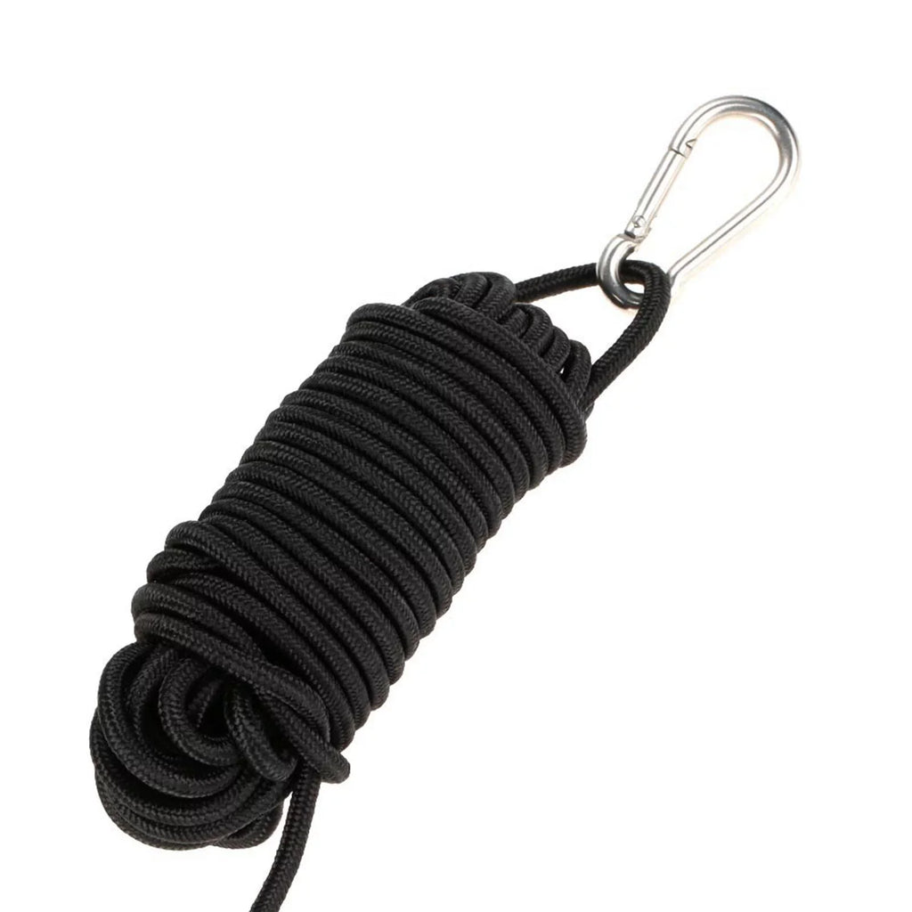 BAOSITY 4xDrift Anchor Rope W/ Anchor Buoy 9.1M Rope Length for Inflatable Vessel Yellow