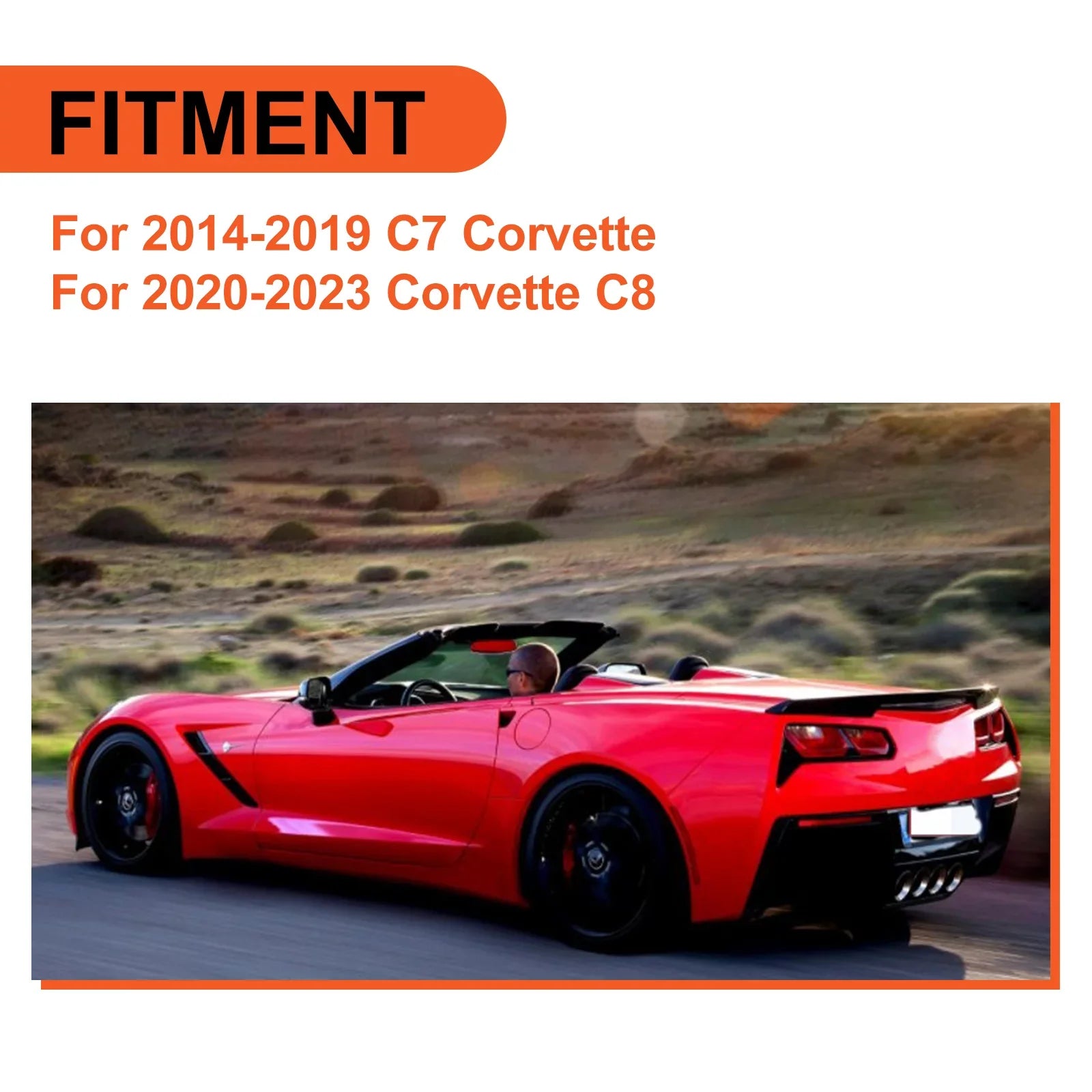 Kojem Steel Tow Hook Trailer Hitch Front Or Rear Trunk Hook for 2014-2023 Chevy Corvette C7 C8 GS Z06 ZR1 Replaces 15234068 Black