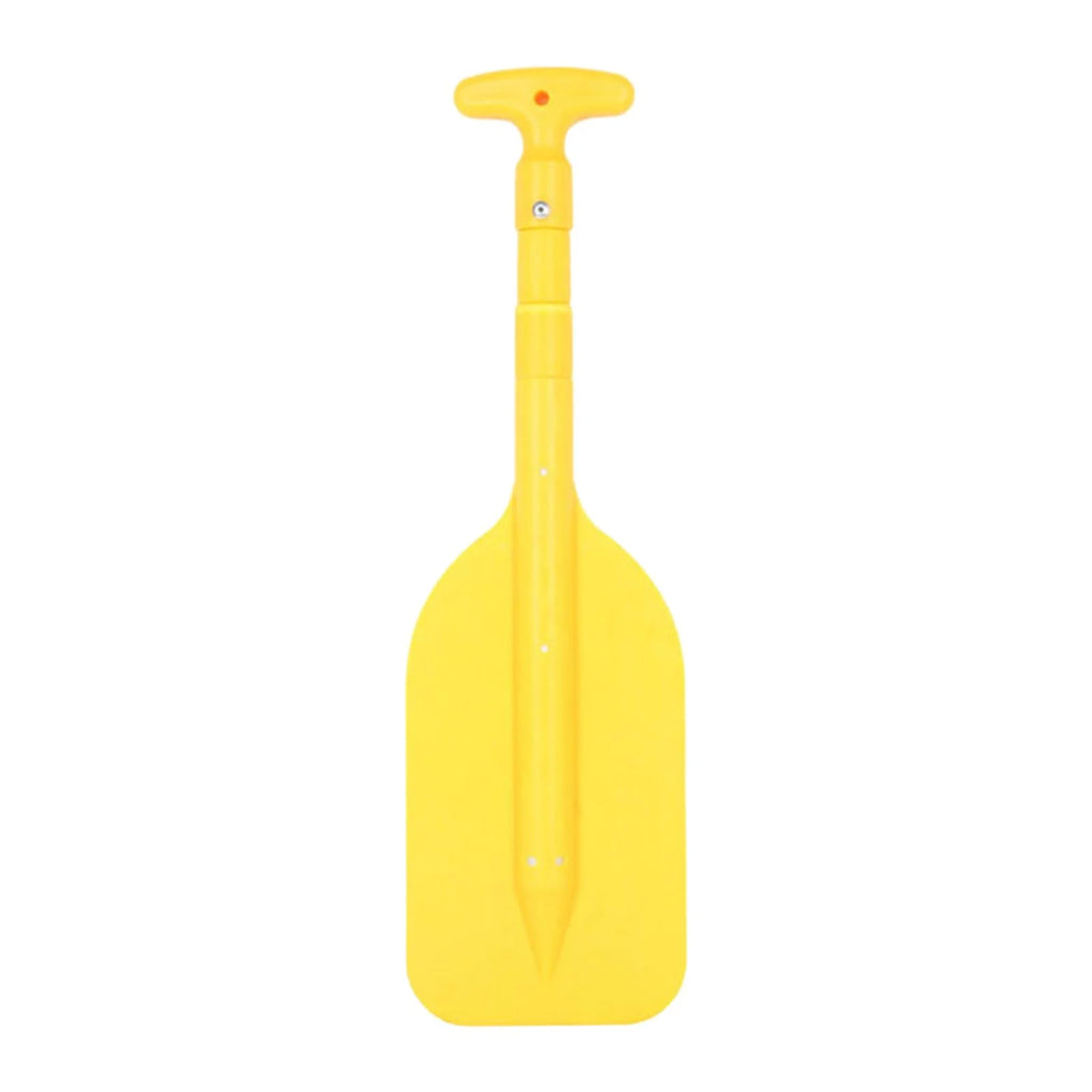 BAOSITY Canoeing Paddle Flexible Long-lasting Beginners Float Craft Paddle Watercraft Oars for Canoe Outdoor Activities Sports Kayaking Yellow