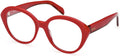 Eyeglasses Emilio Pucci EP 5223 069 Shiny Light Red / Red/Havana
