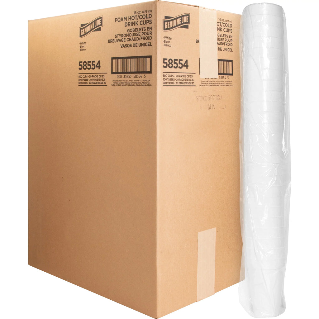 Genuine Joe Hot/Cold Foam Cups (58554)