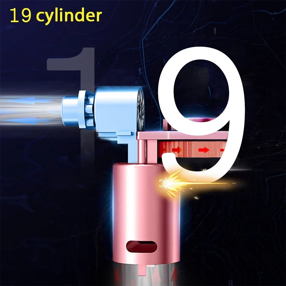 Digital Air Compressor for Car Auto Pump Portable Tire Inflator with LED Light 12V