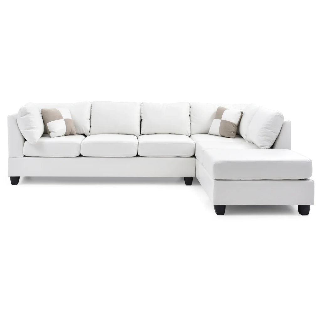 Homestock Antique Appeal G647B-SC Sectional ( 3 Boxes) , white