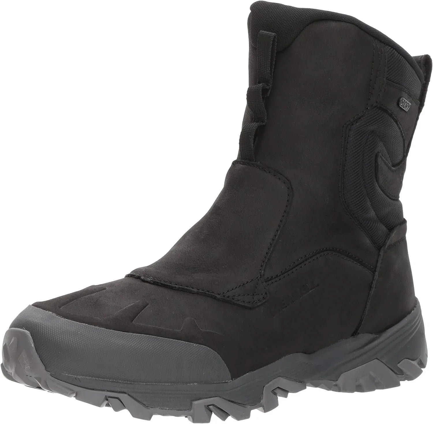 Merrell Men's COLDPACK ICE+ 8" Zip Polar Waterproof Snow Boot, Black, 7 M US