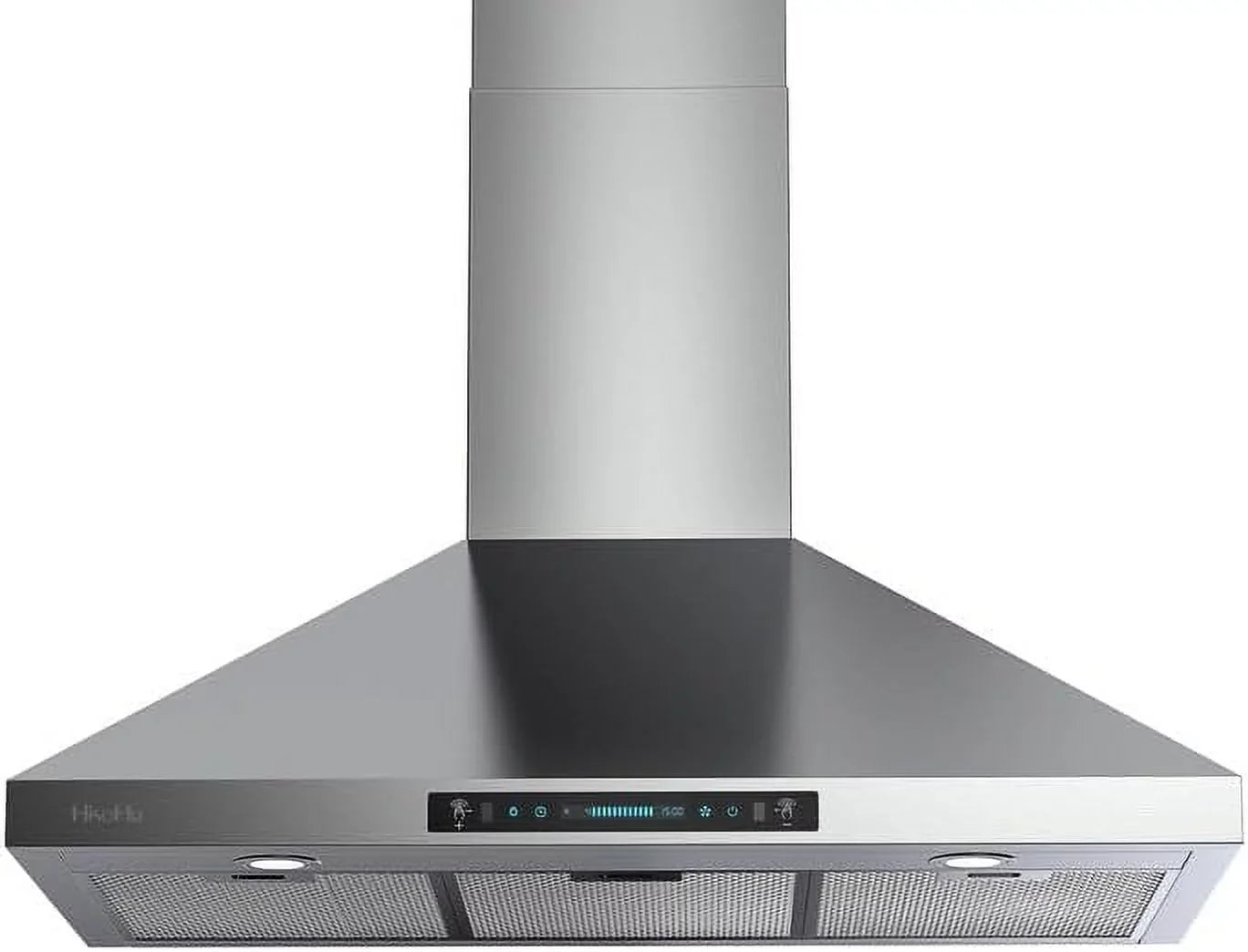 HisoHu Range Hoods 36 Inch Wall Mount, 780 CFM with Ducted Convertible Ductless (Kit Included), 4 Speed Gesture Sensing&Touch Control Panel, Stainless Steel Kitchen Vent (36 Inch)