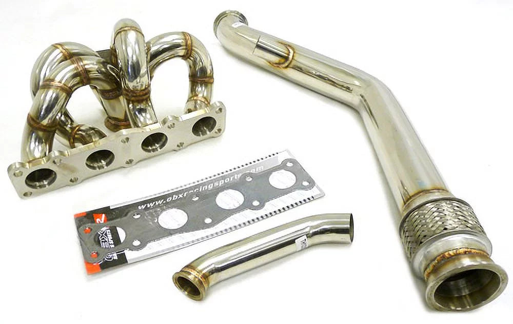 Stainless Steel Manifold Fitment For 2011+ Hyundai Genesis 2.0L With V-Band Flange By OBX-RS