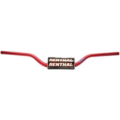 Renthal 1 1/8" FatBar Ricky Carmichael Bend Red for KTM 525 SX 4-Stroke 2003-2006