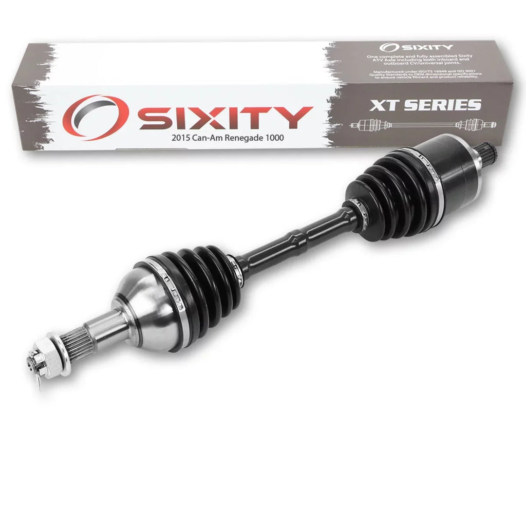 Sixity XT Rear Left Axle Fitting with Can-Am Renegade 1000 2015 - EFI 4X4
