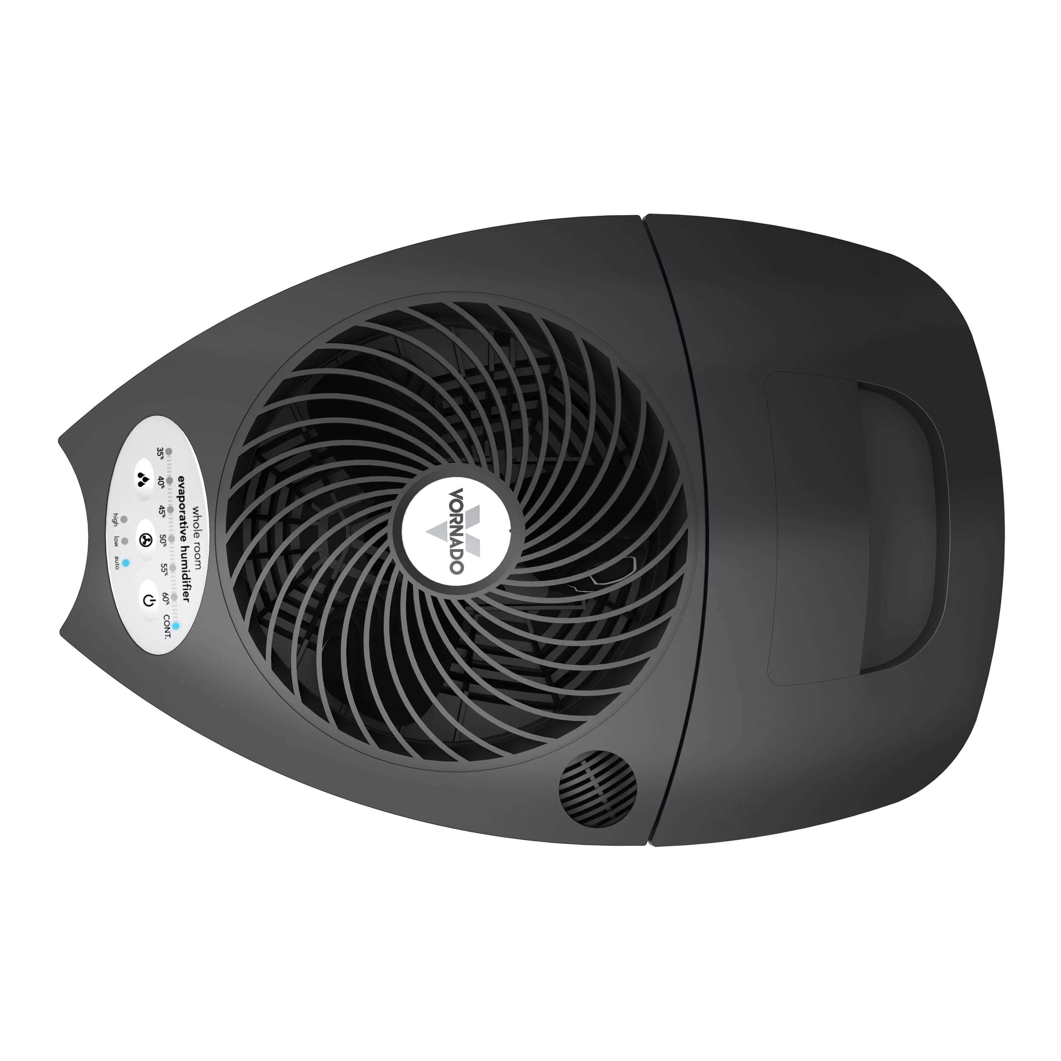 Vornado Evap3 Whole Room Evaporative Humidifier, 700 sq ft Coating Black