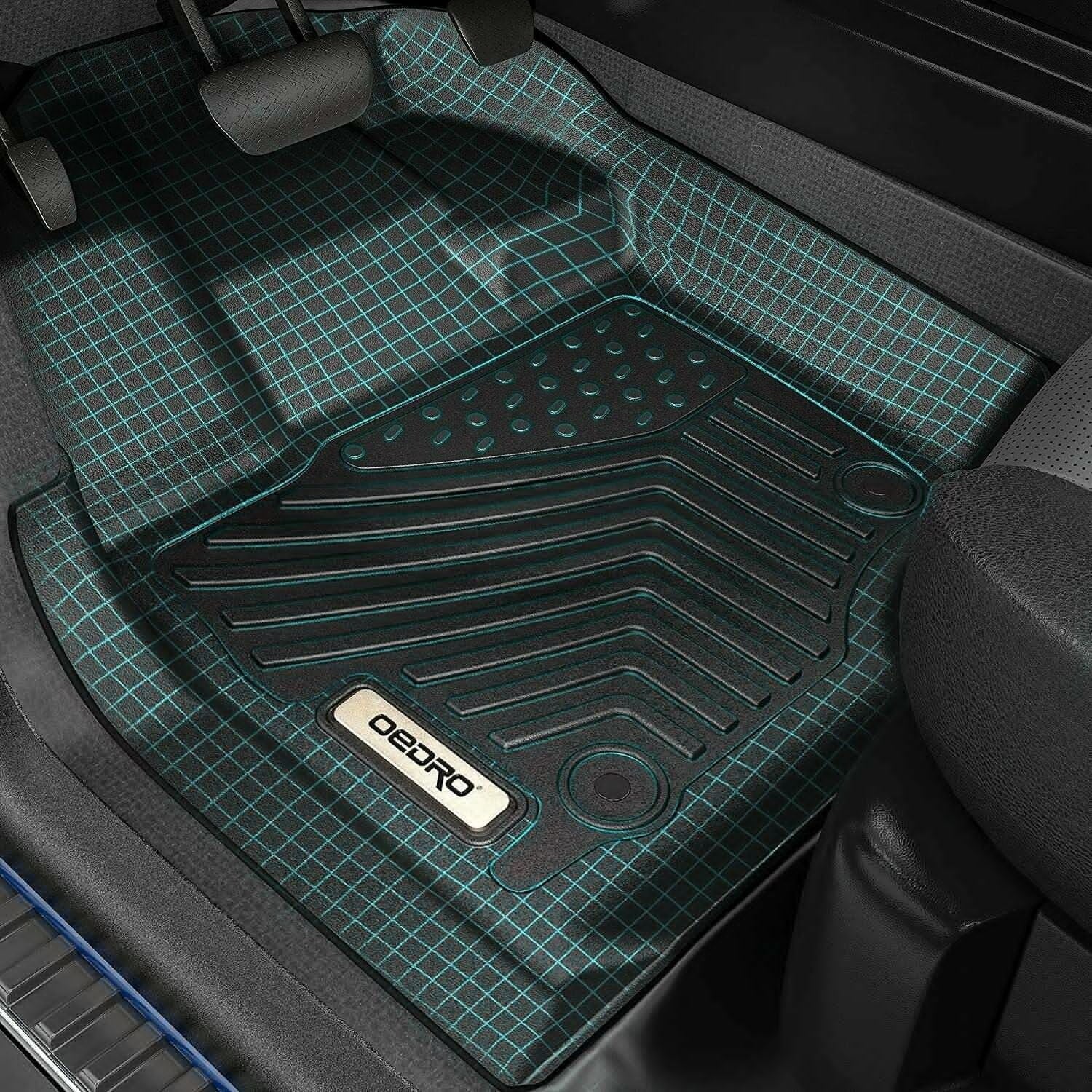 Ledkingdomus Floor Mats TPE Rubber 3D Suitable with 2015-2020 Chevy/Chevrolet Tahoe/GMC Yukon Carpet