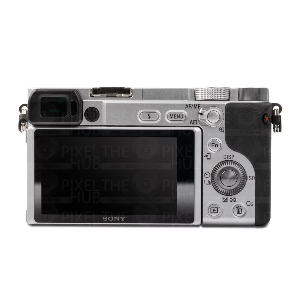 Sony Alpha a6400 Mirrorless Digital Camera (Body Only Silver) - 7PC Accessory Kit