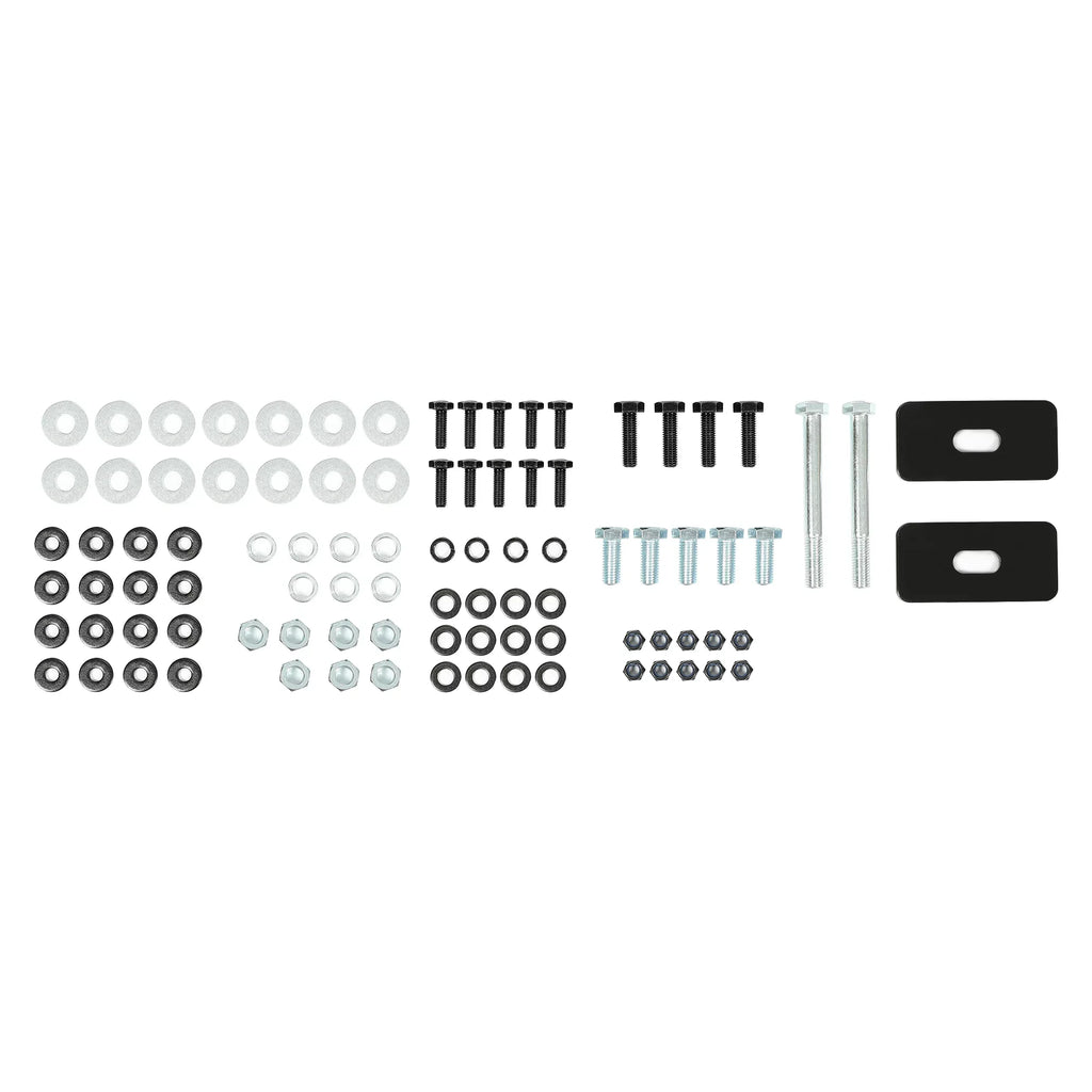 HECASA Front Grille Brush Guard Grill for Ford Ranger Mazda B4000 Pickup Truck 2001 02 03 04 05 06 07 08 09 10 11 2012 Powder Coated Black Steel