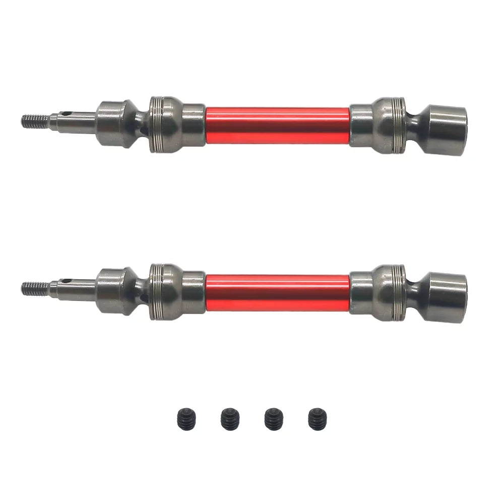 RCAWD ARAC4041 For 1/10 Arrma GRANITE SENTON Vorteks 3S BLX 550 MEGA Drive Shaft Alloy 2pcs