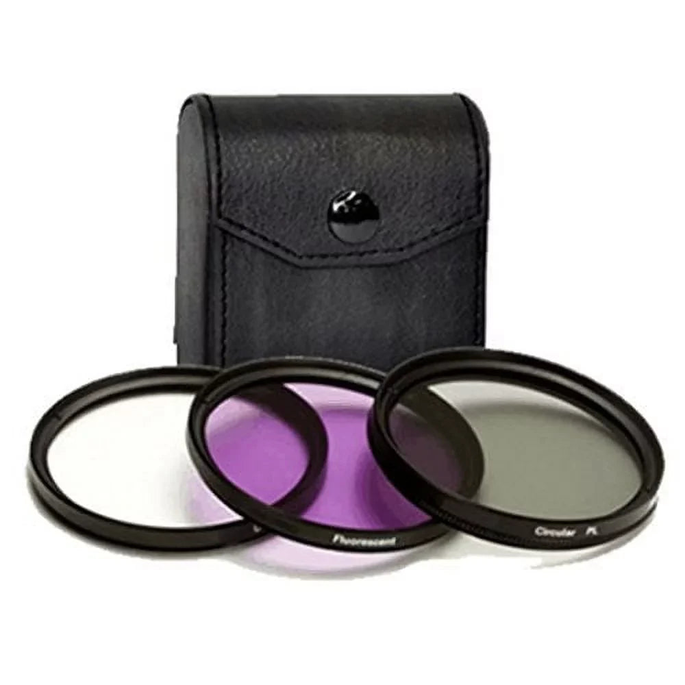 Sony Alpha A6000 Appropriate 3-Piece Multiple Coated Filter Kit 62mm + 3pc Cleaning Kit