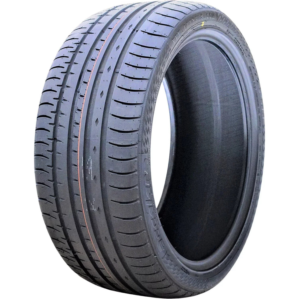 Pair of 2 (TWO) Accelera Phi 255/45ZR18 255/45R18 103Y XL A/S High Performance Tires Fits: 2005-13 Toyota Tacoma X-Runner, 2007-10 Ford Mustang Shelby GT500