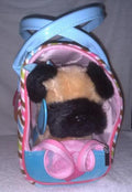 Pucci Pups Zigzag Print Bag with PUG Pup