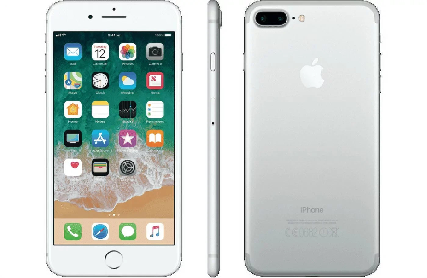 Restored Apple iPhone 7 Plus 32GB, Silver - Unlocked GSM (Refurbished)